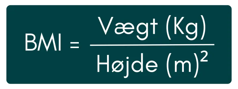Formel til at beregne BMI